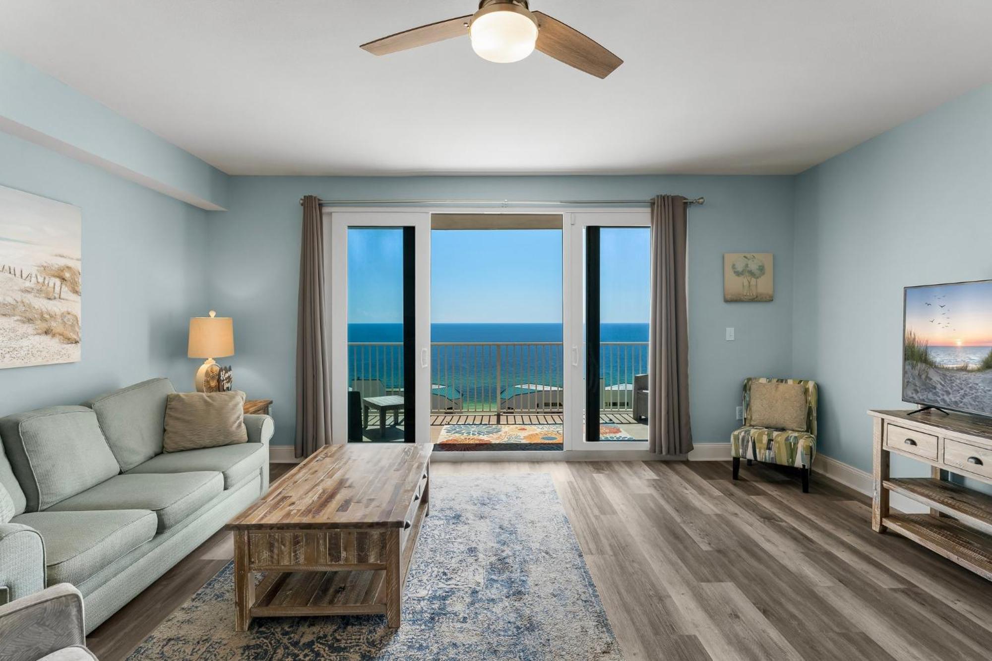 Spectacular Ocean View Condo! Steps To The Beach! By Dolce Getaways Pcb! Panama City Beach